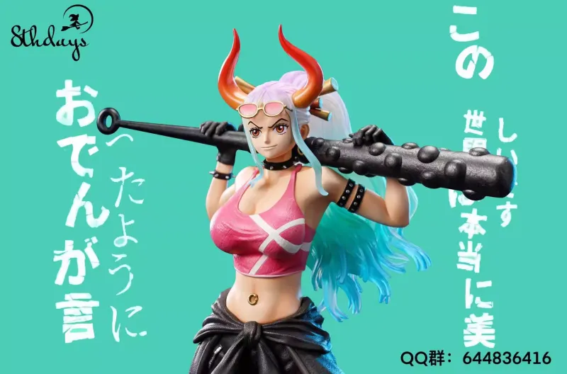 【Pre order】8thDays Studio One Piece Yamato POP Scale Resin Statue