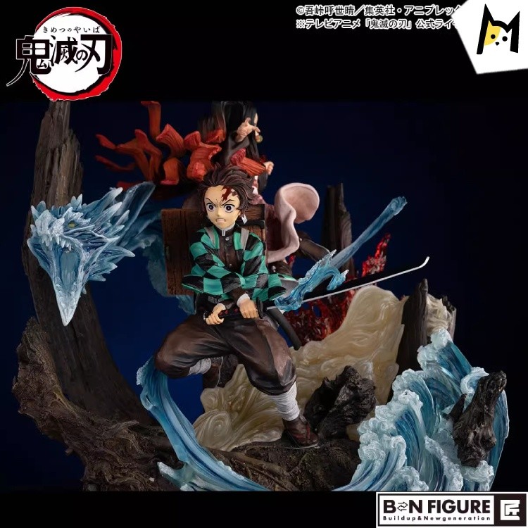 【In Stock】BNFIGURE匠 Demon Slayer Kamado Tanjirou&Kamado Nezuko Resin Statue (Copyright)