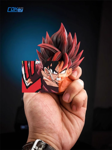 MAD Studio Dragon Ball Super Saiyan 4 Goku VS Baby Resin Statue Pre-order VIP