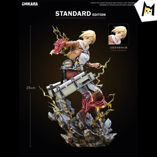 【Pre order】CHIKARA STUDIO Attack on Titan Annie Leonhart Resin Statue