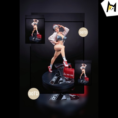 【Pre order】Qifeng Studio 1/5 Katrina R18 Fitness Girl Resin Statue