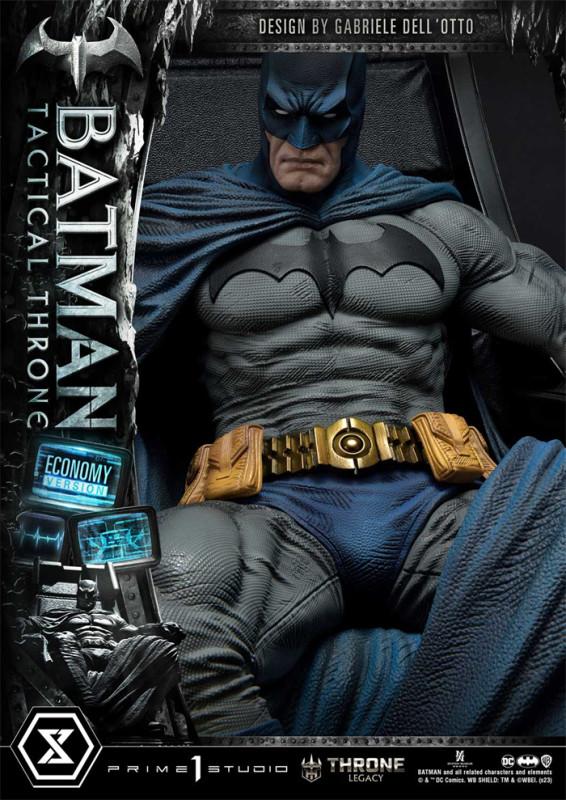 【Pre order】Prime 1 Studio TLCDC-01UTS DC Batman Tactical Throne 1/4 Resin Statue (Copyright)