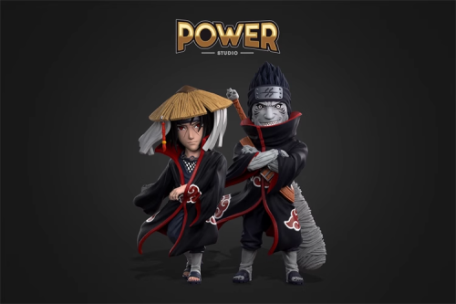 【In Stock】Power studio Naruto Hoshigaki Kisame&Uchiha Itachi WCF Resin Statue