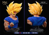 【Pre order】MRC Studio DBZ 1/1 Goku Bust with LED