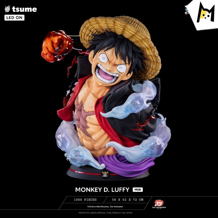 【Pre order】Tsume MUB One Piece Luffy 1/1 bust