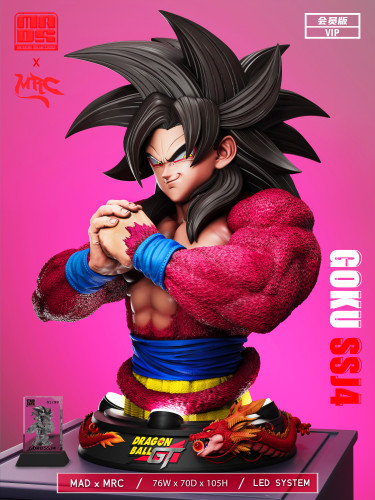 【Pre order】MAD x MRC Studio ssj4 Goku 1/1 Bust bust LED SYSTEM