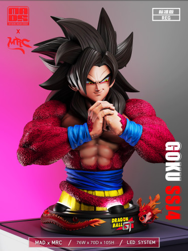 【Pre order】MAD x MRC Studio ssj4 Goku 1/1 Bust bust LED SYSTEM