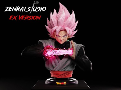 【Pre order】ZENKAI STUDIO 1/1 Rose Goku bust With LED