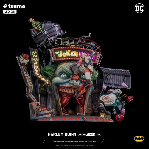 【Pre order】TSUME ULTRA HQS 1/6 HARLEY QUINN  with LED (Copyright)
