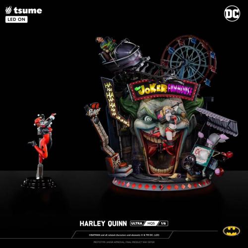 【Pre order】TSUME ULTRA HQS 1/6 HARLEY QUINN  with LED (Copyright)