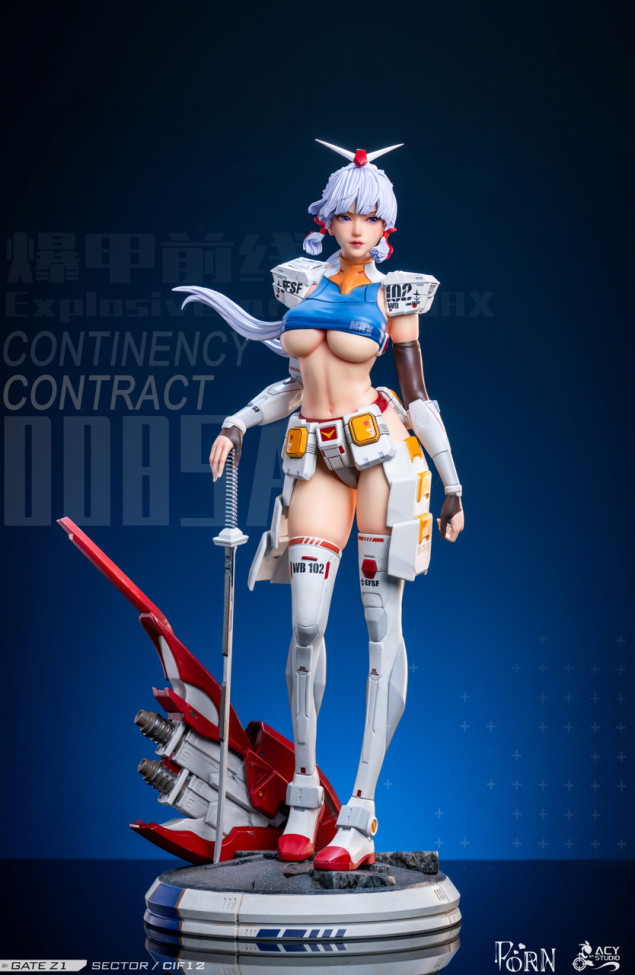 【Pre order】Porn × Acy studio 1/4 RX-HUA GUNDAM GIRL