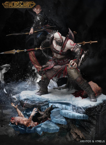 【Pre order】Sword&Wing Studio Kratos&Atreus