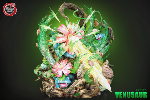 【Pre order】Fantasy Studio Venusaur Evolutionary Group with LED