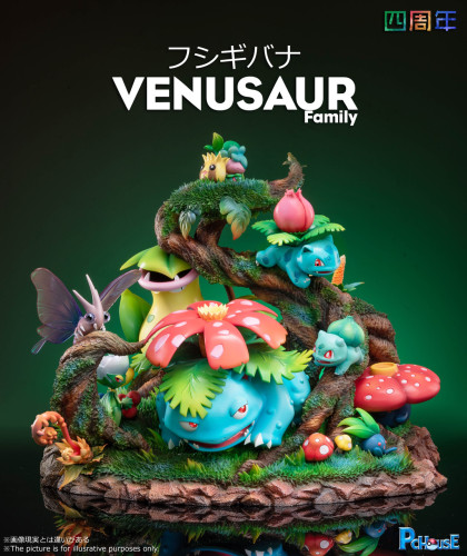 【Pre order】PcHouse Studio Venusaur Family