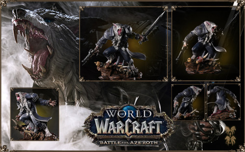 【Pre order】Four Horsemen Studio 1/5 & 1/8​ World of Warcraft Wolf King Genn Greymane