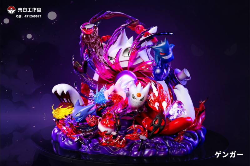 【Pre order】WB Studio Gengar Family