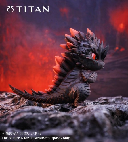 【Pre order】Titan Studio Q-version Godzilla