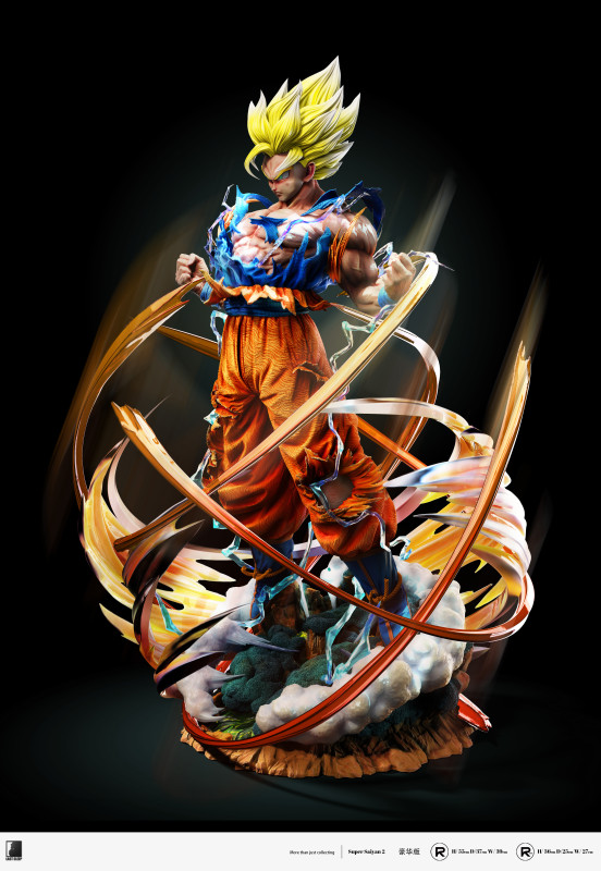 【Pre order】Last Sleep Studio 1/6 & 1/4 Super Saiyan 2 Goku