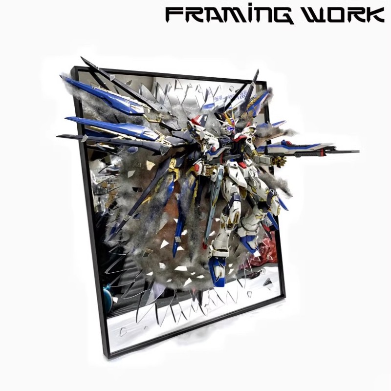 【In Stock】Framing Work Strike Freedom gundam broken mirror