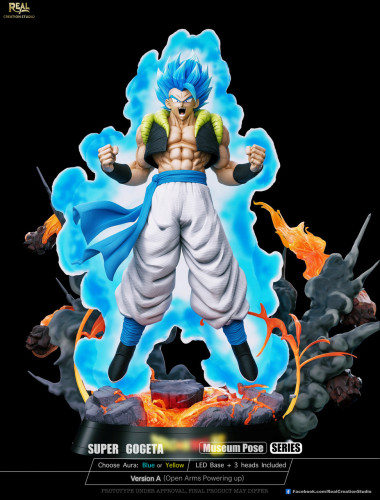 【Pre order】Real Creation 1/6 & 1/4 Super Gogeta with LED