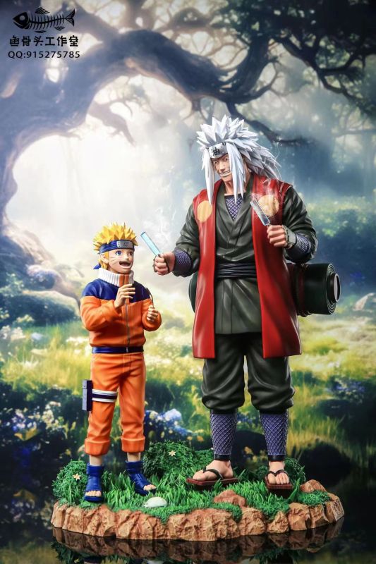 【Pre order】Fish Bone Studio 1/6 Jiraiya & Naruto