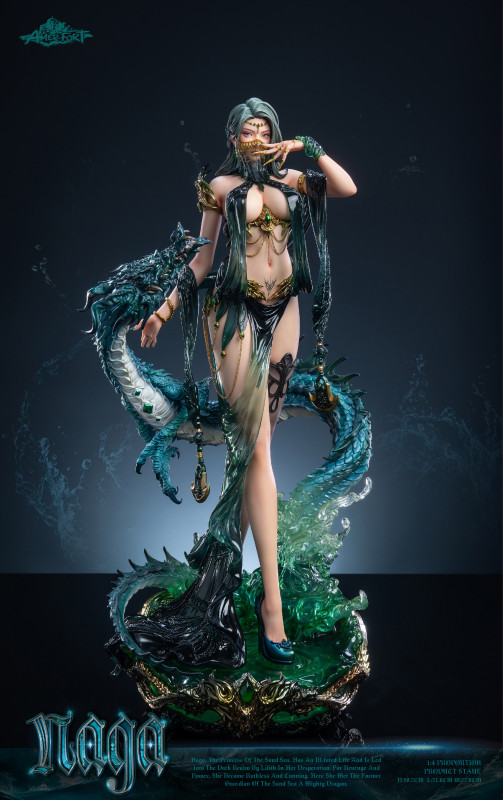 【In Stock】PIJI Studio AmerFort NAGA 1/4 Resin Statue