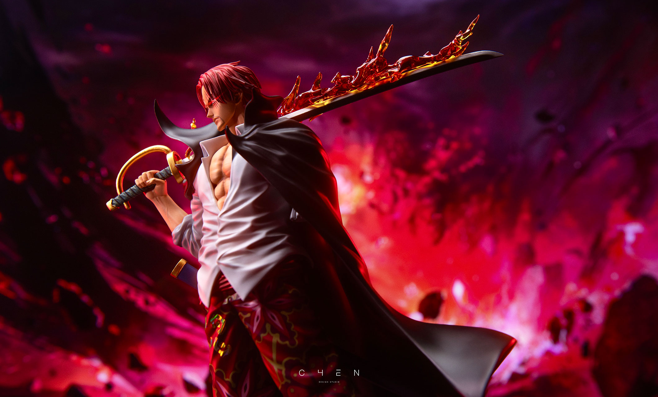 One Piece Second Commander Series Benn Beckman Red Hair