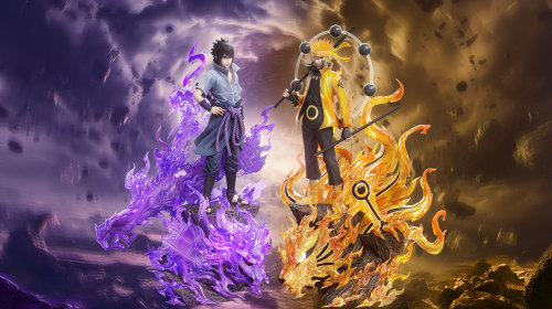 【Pre order】QiYuan Studio 1/6 Uzumaki Naruto & Uchiha Sasuke