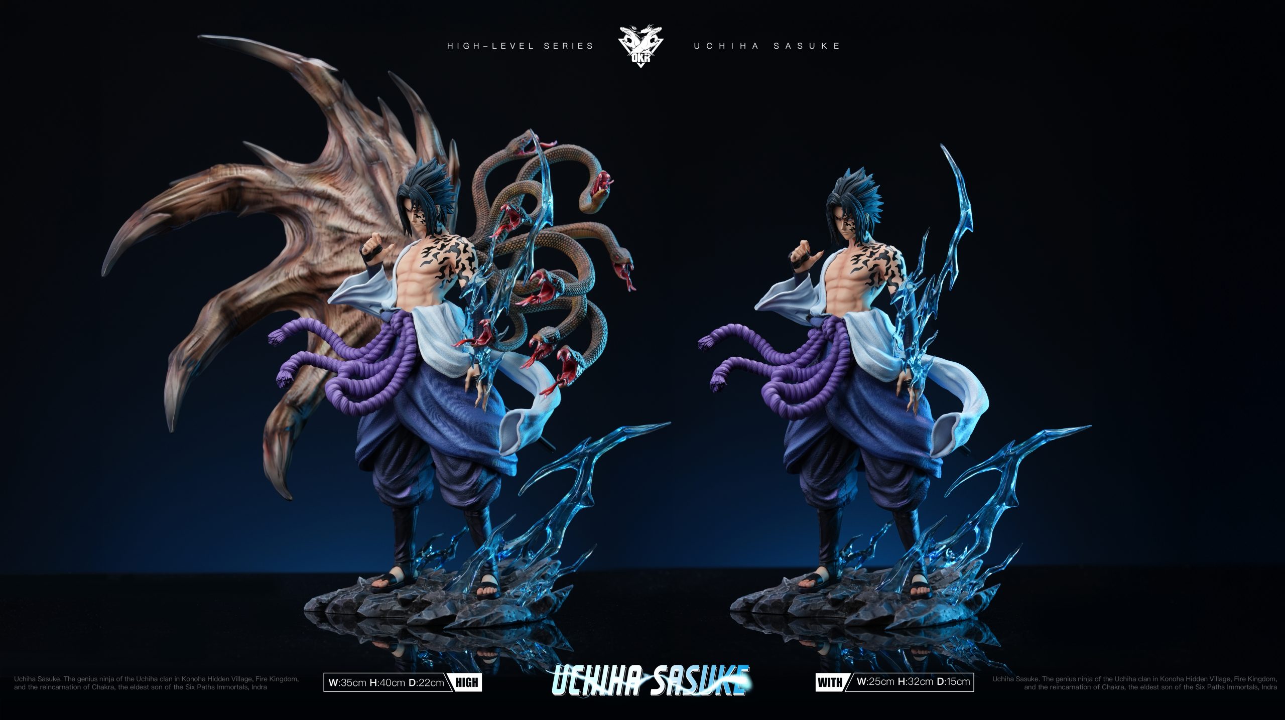 Pre order】OKR Studio Naruto Heavens' Curse Mark Uchiha Sasuke