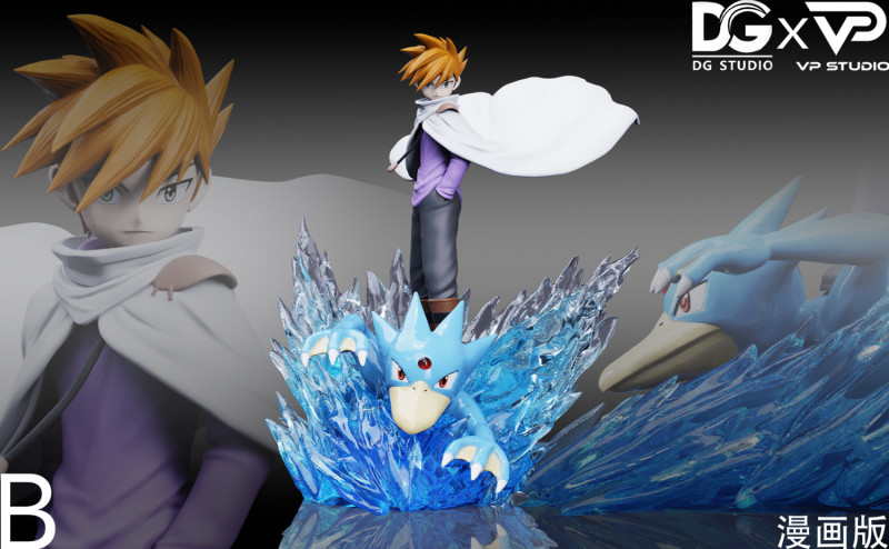 【Pre order】DG Studio x VP Studio 1/20 Pokemon Blue Oak & Golduck