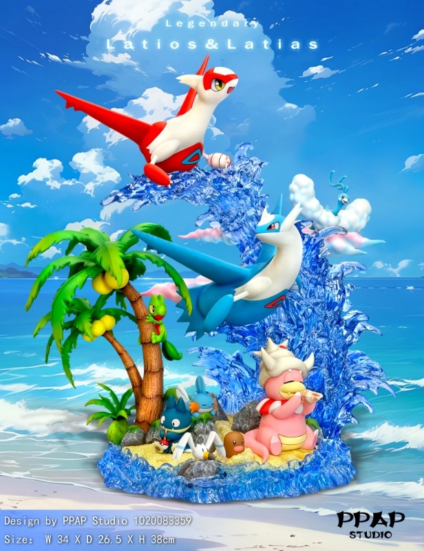 【Pre order】PPAP Studio - Pokémon Heroes: Latios and Latias With LED