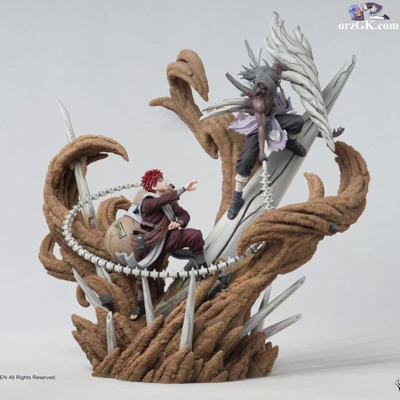 【In Stock】HEX Collectibles 1/6 Naruto Gaara vs Kimimaro (Copyright)