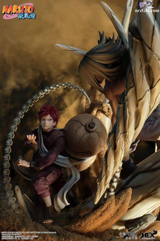 【In Stock】HEX Collectibles 1/6 Naruto Gaara vs Kimimaro (Copyright)