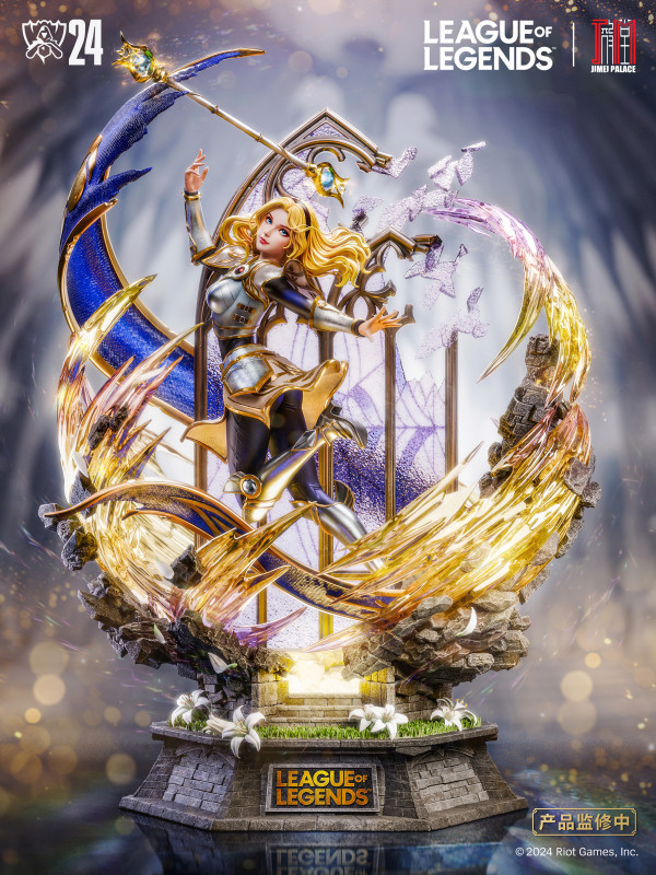 【Pre order】JIMEI Palace 2024 League of Legends Global Finals Lux 1/6 Copyright statue With LED