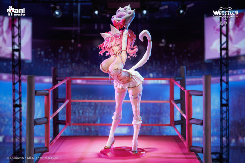 【Pre order】Animester Studio 1/6 PVC Mianmian Meow Wrestler Cathy (Copyright)