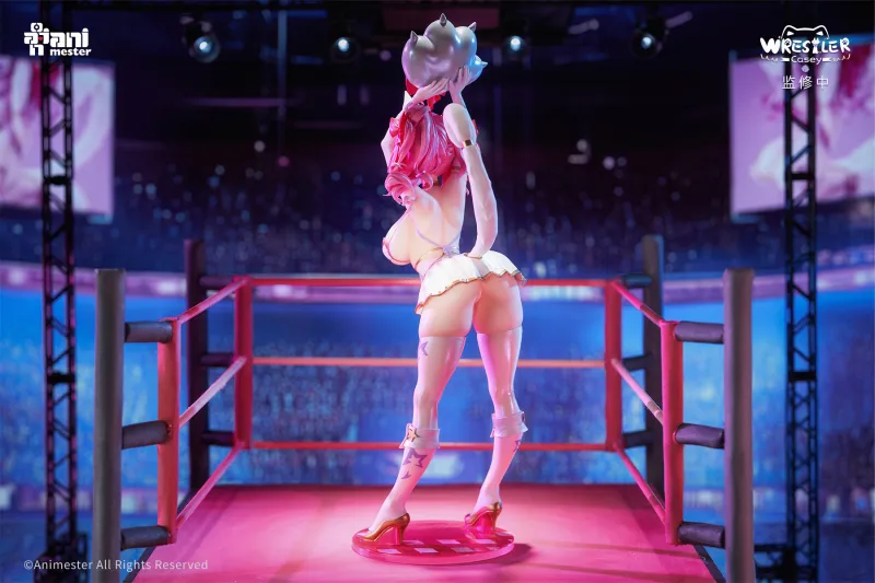 【Pre order】Animester Studio 1/6 PVC Mianmian Meow Wrestler Cathy (Copyright)