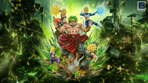 【Pre order】Cousin Brother Studio 1/6 4th anniversary Super Saiyan collection with LED
