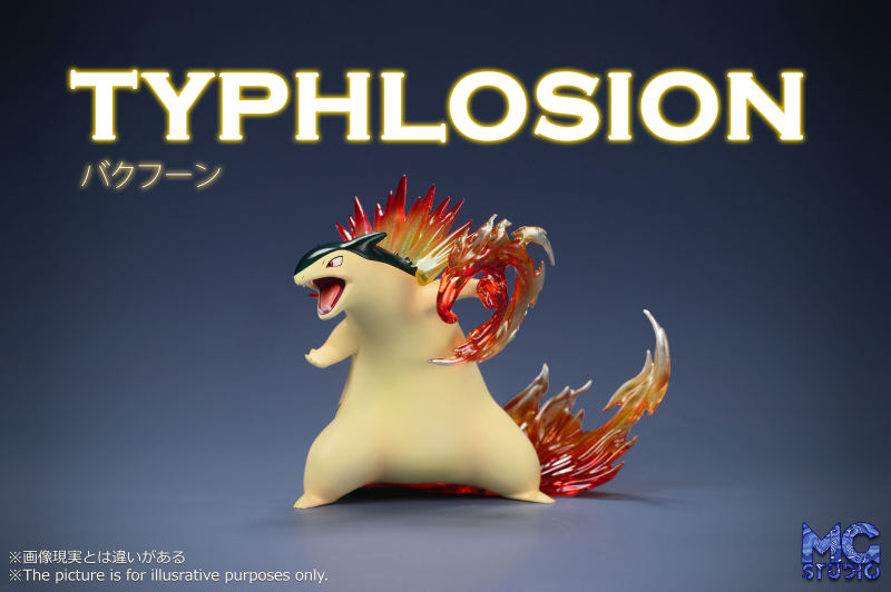 【Pre order】MG Studio 1/20  Pokemon Typhlosion Evolution