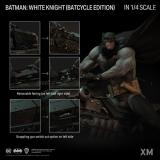 【In Stock】XM Studio 1/4 & 1/6 Batman: White Knight (Batcycle Edition) (Copyright)