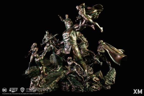 【In Stock】XM Studio 1/6 JLA VS Darkseid Ver B (Faux Bronze) (Copyright)