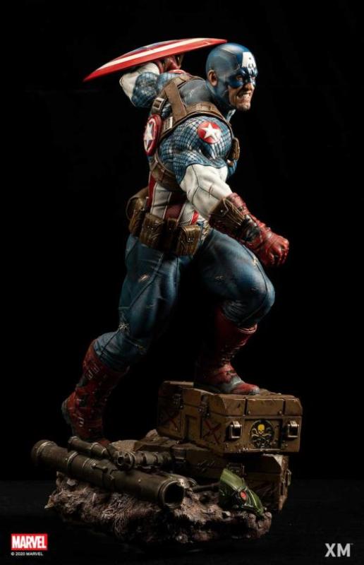【In Stock】XM Studio 1/4 Ultimate Captain America Ver A (Copyright)