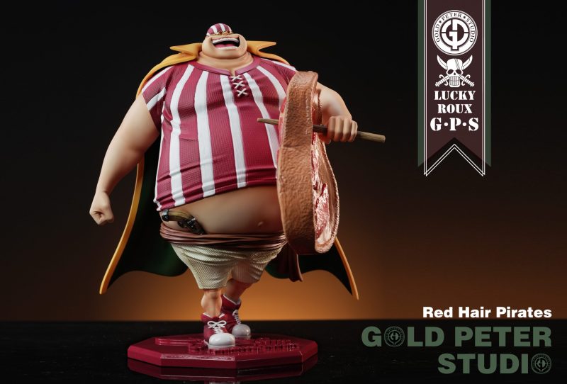 【Pre order】Gold Peter Studio 1/8 One Piece Red Hair Pirates Lucky Roux