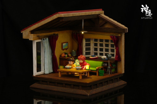 【Pre order】ShenYin Studio - Ponyo on the Cliff Ponyo & Sōsuke