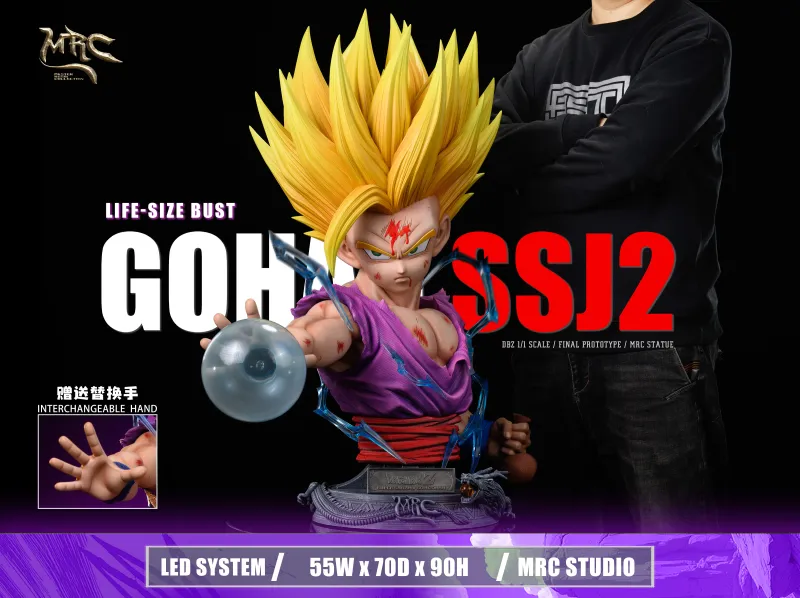 【Pre order】MRC Studio 1/1 Dragon Ball SS2 Gohan With LED