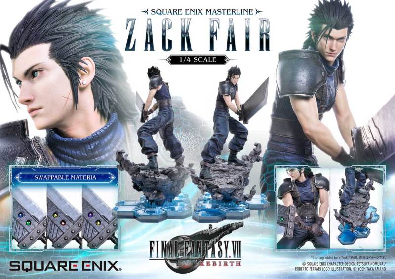 【Pre order】Prime 1 Studio x SQUARE ENIX MASTERLINE 1/4 Final Fantasy VII Zack Fair (Copyright)
