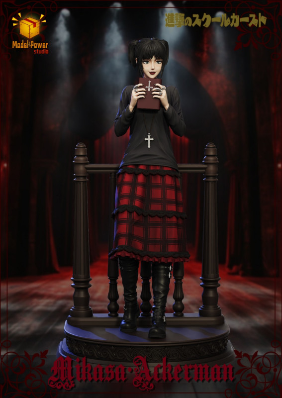 【Pre order】Model Power Studio - Attack on Titan Mikasa Ackerman