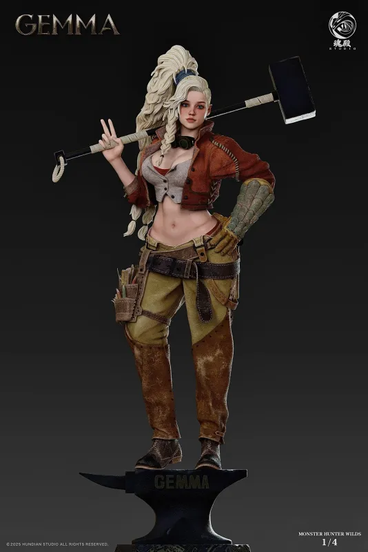 【Pre order】HunDian Studio 1/4 Monster Hunter Gemma