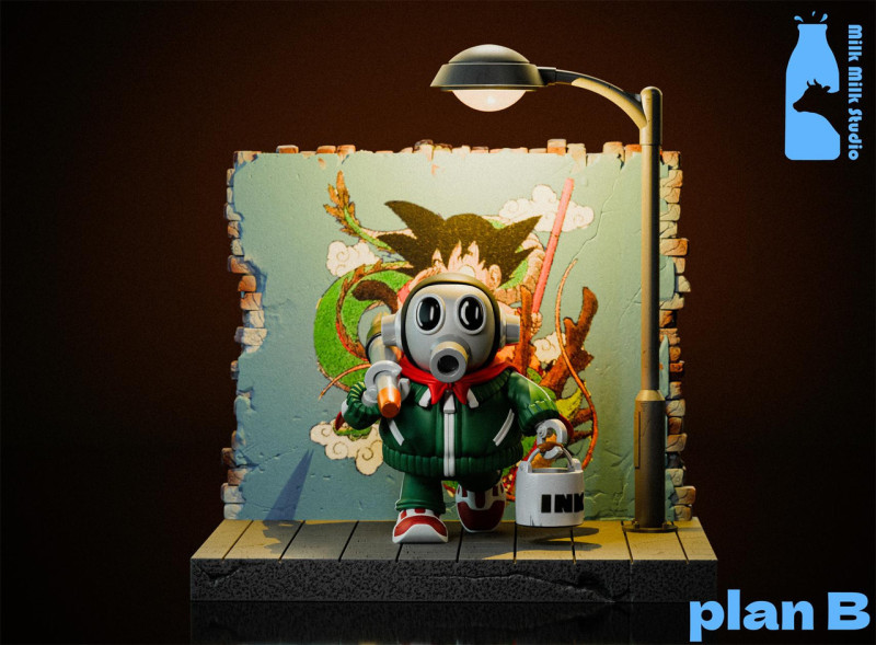 【Pre order】Milk Milk Studio - Dragon Ball Akira Toriyama with LED