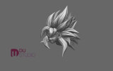 【Pre order】DU Studio 1/6 & 1/4 SS4 Goku with LED