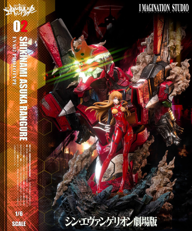 【Pre order】Imagination Studio 1/6 Neon Genesis Evangelion Asuka & Ayanami Rei